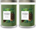 Yankee Candle Balsam & Cedar 20oz Large Tumbler 2-Wick Candle