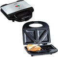 T-fal Compact Sandwich Maker, Stainless Steel - Space Saving Grill