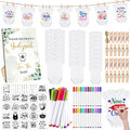 Panitay 126 Pcs Baby Shower DIY Bodysuit Set Review