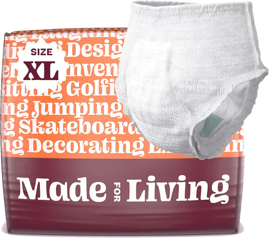 X-Large Incontinence Underwear - Maximum Absorbency, 20 Count