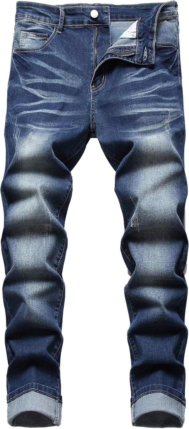 DANT BULUN Men's Ripped Distressed Slim Fit Denim Jeans Review