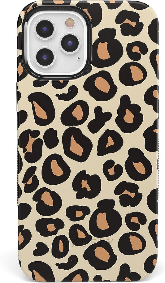 Casely iPhone 12 Pro Max Case with Leopard Print Design