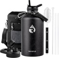 128oz Insulated Water Bottle - Triple Wall Vacuum One Gallon Flask