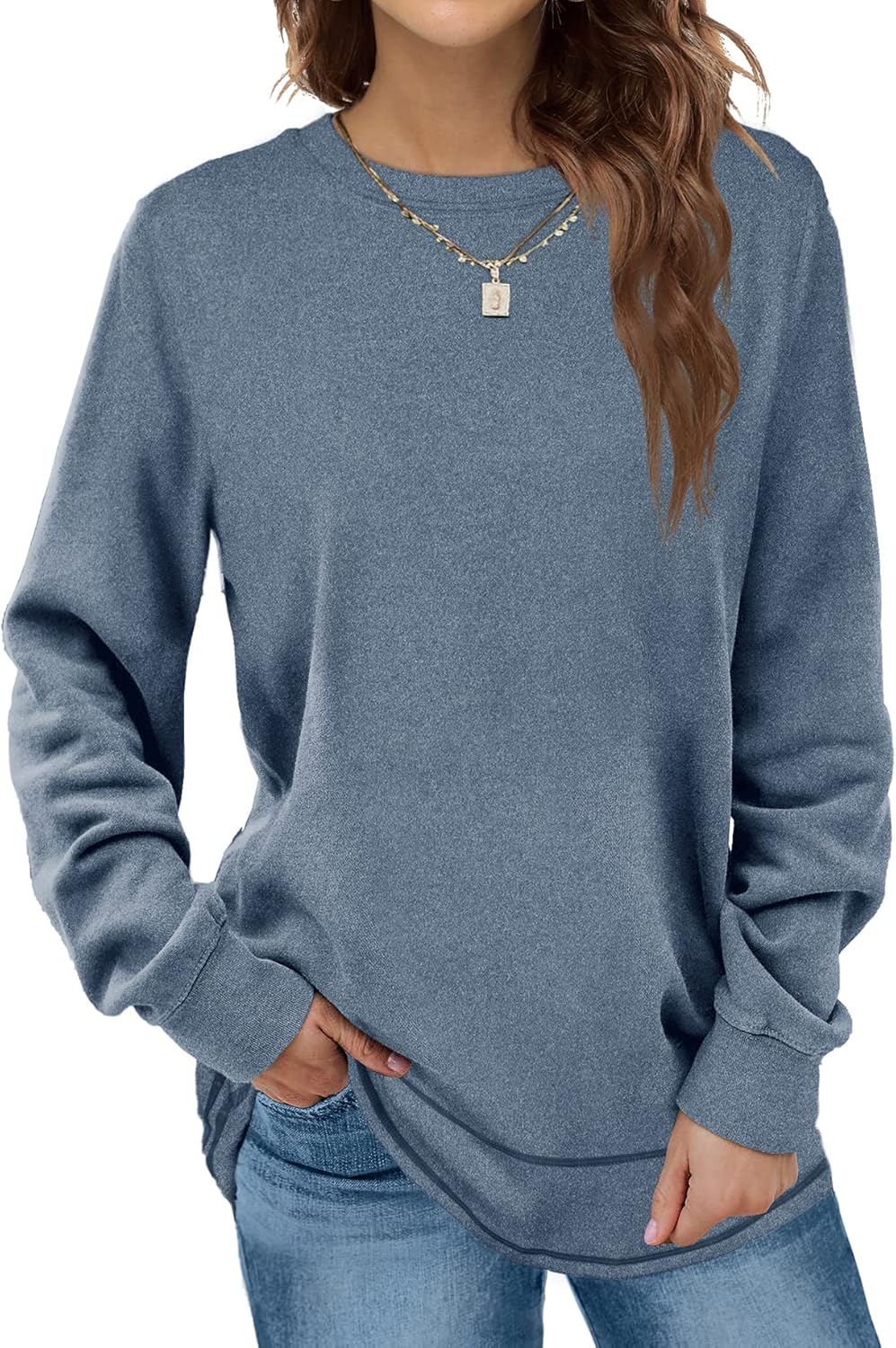 Dofaoo Cozy Crewneck Sweatshirt