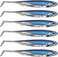 Dr.Fish Paddle Tail Swimbaits Soft Fishing Lures - Lifelike Swim