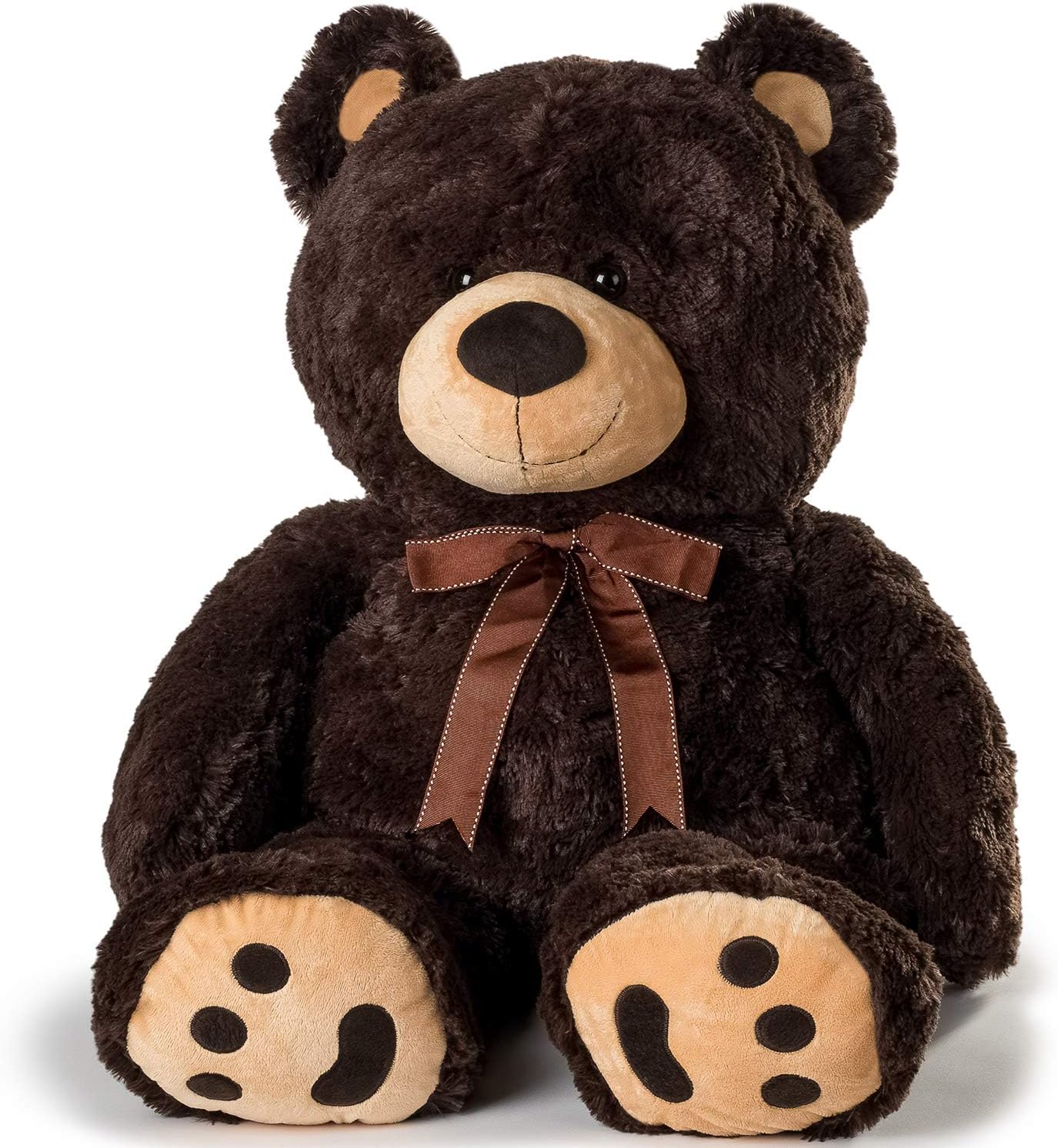 38 Dark Brown Teddy - Fluffy Joy Gift