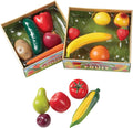 Melissa & Doug Play-Time Produce Fruit and Vegetables - Realistic Play