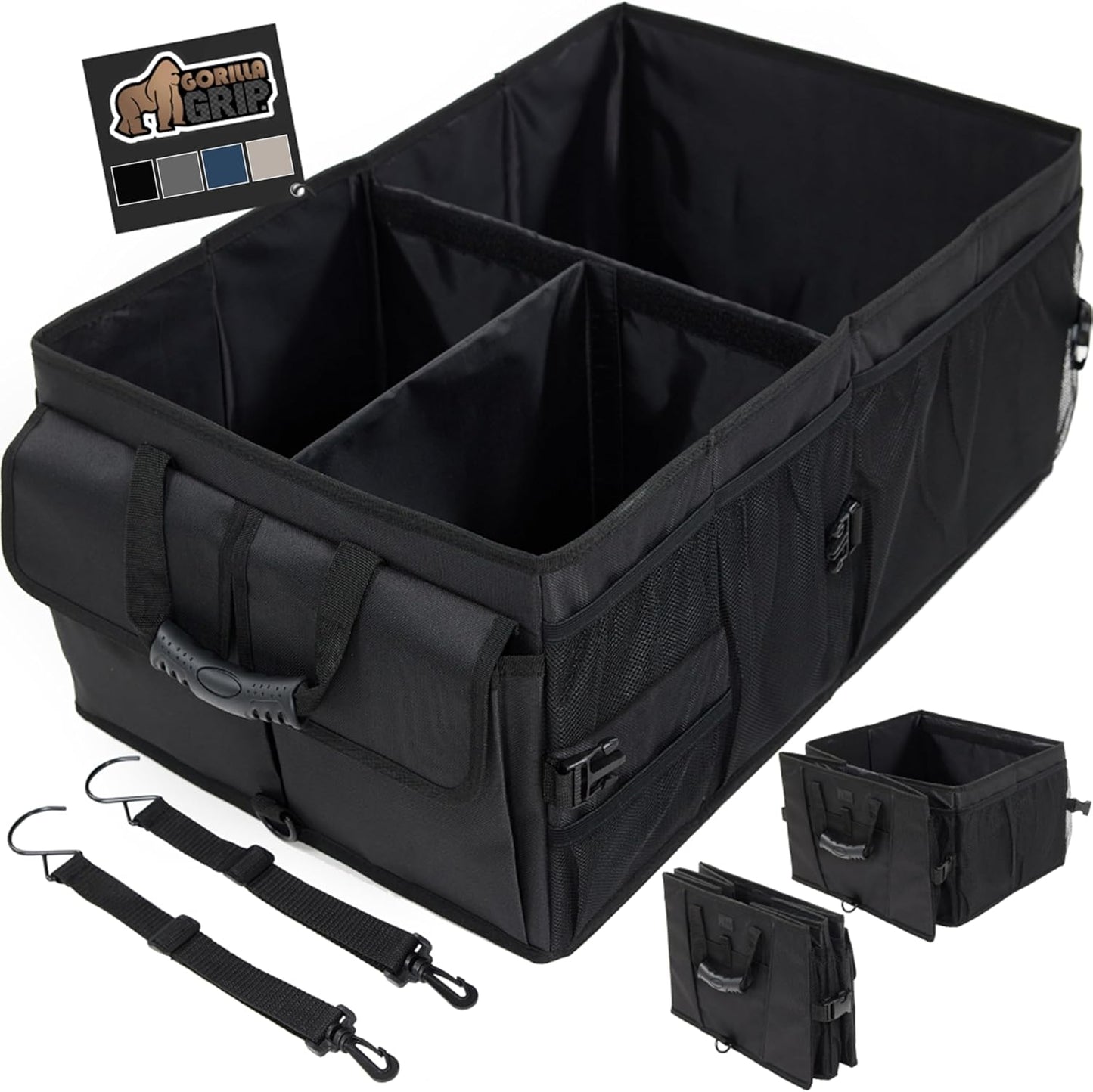 Spacious Gorilla Grip Trunk Organizer