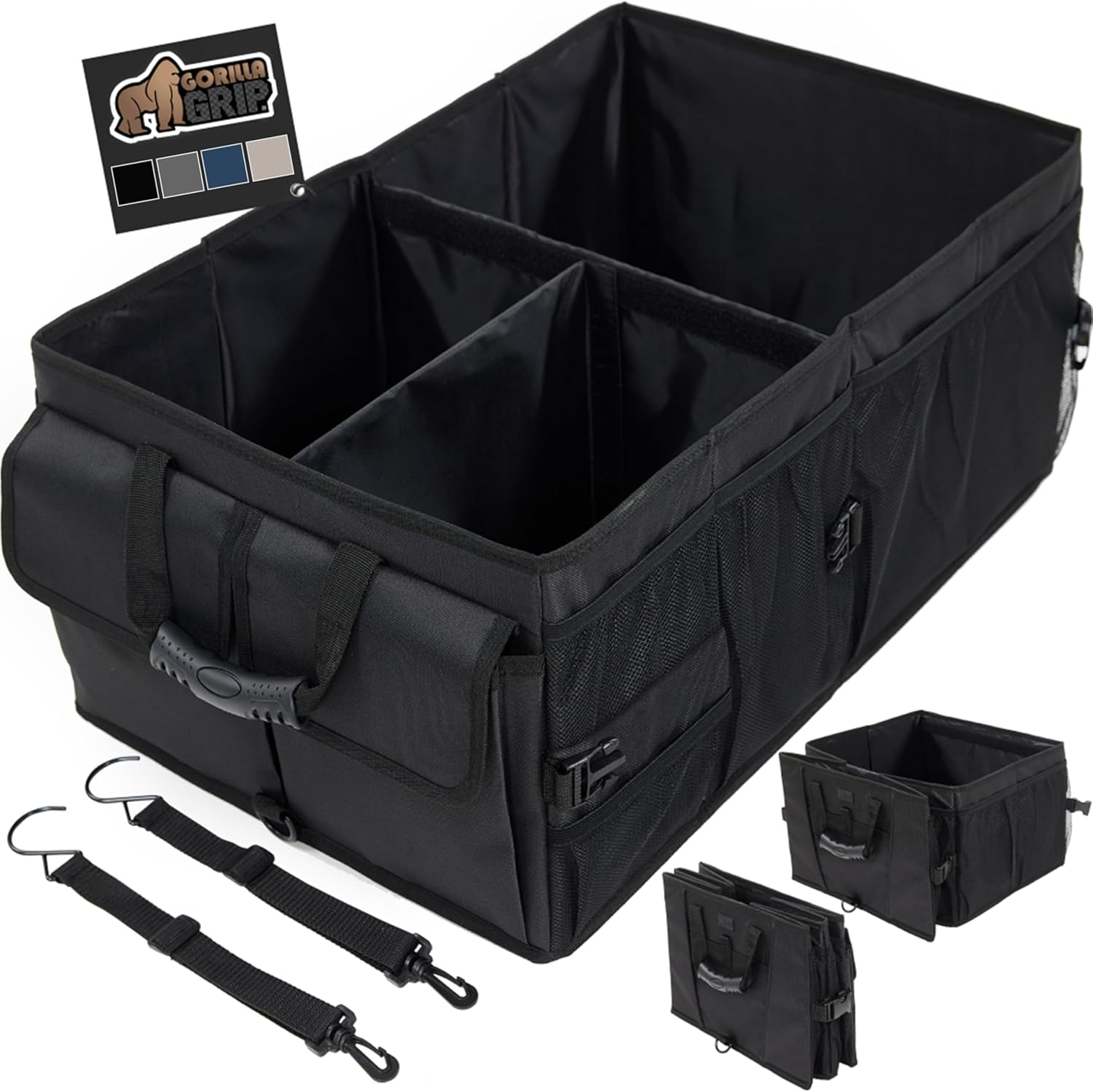 Spacious Gorilla Grip Trunk Organizer