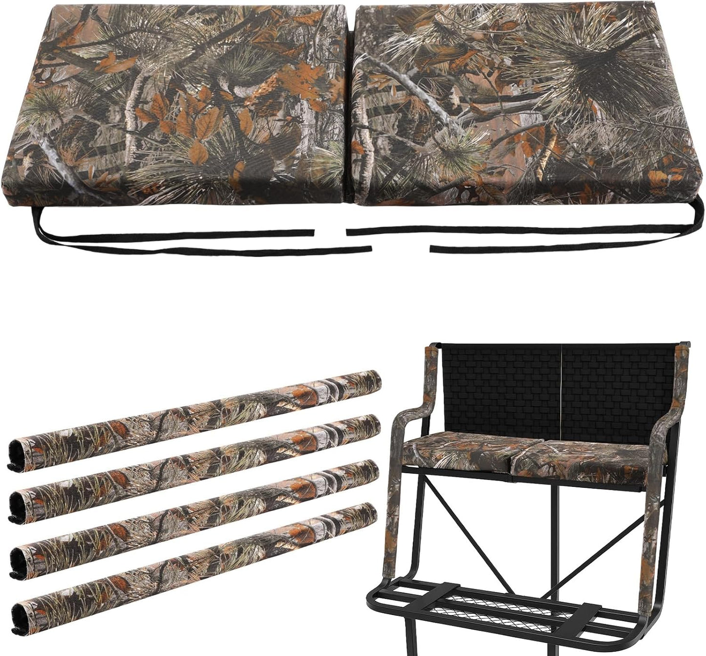 Thyle Two People Foldable Tree Stand Seat Cushion for Hunting