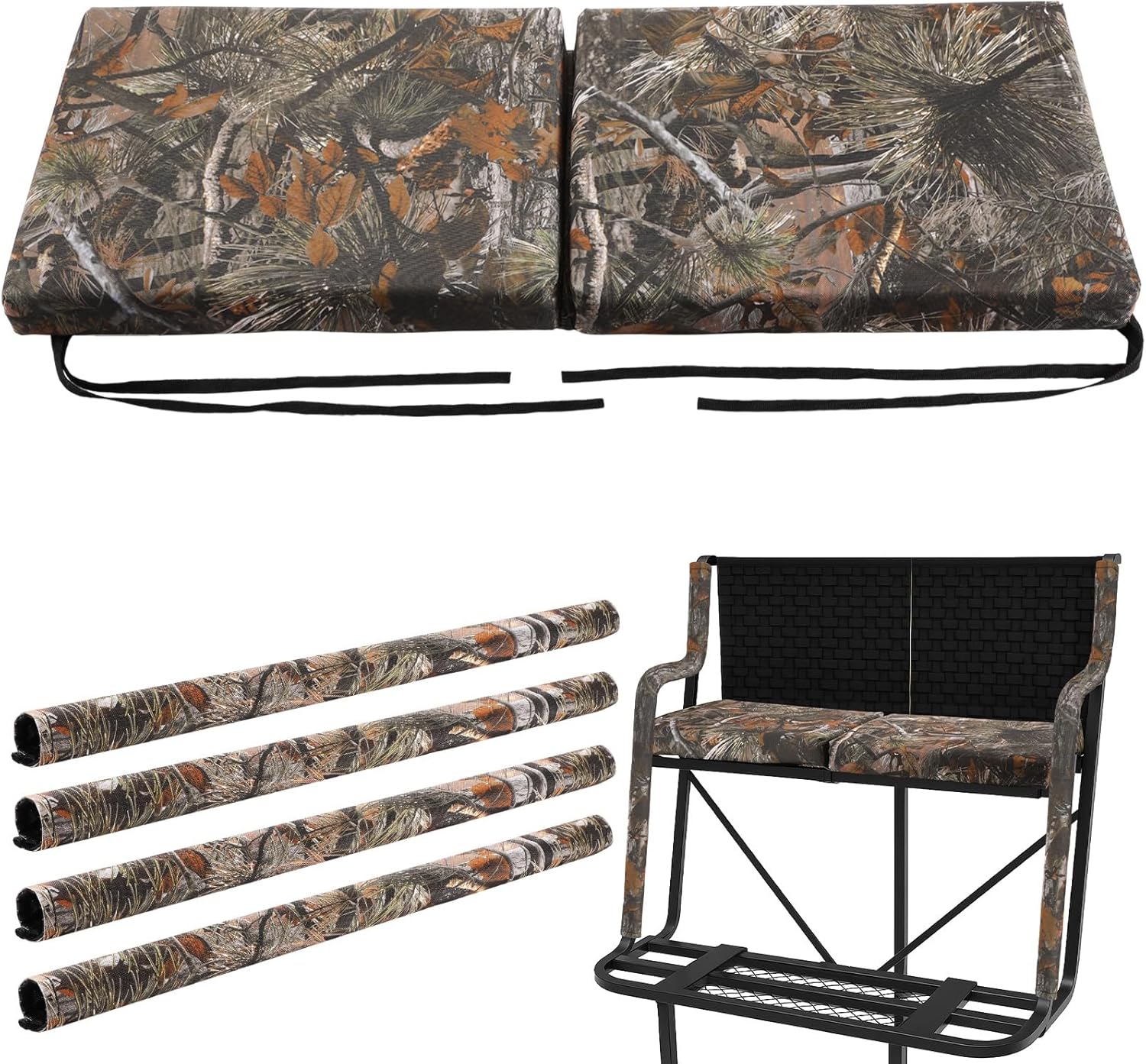 Thyle Two People Foldable Tree Stand Seat Cushion for Hunting