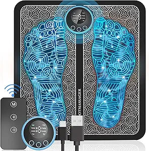 UQQU EMS Foot Massager for Neuropathy and Pain Relief