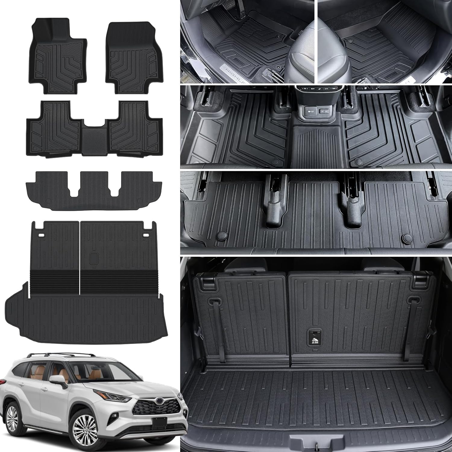 All Weather Cargo Mat for 2020-2026 Toyota Highlander SUV
