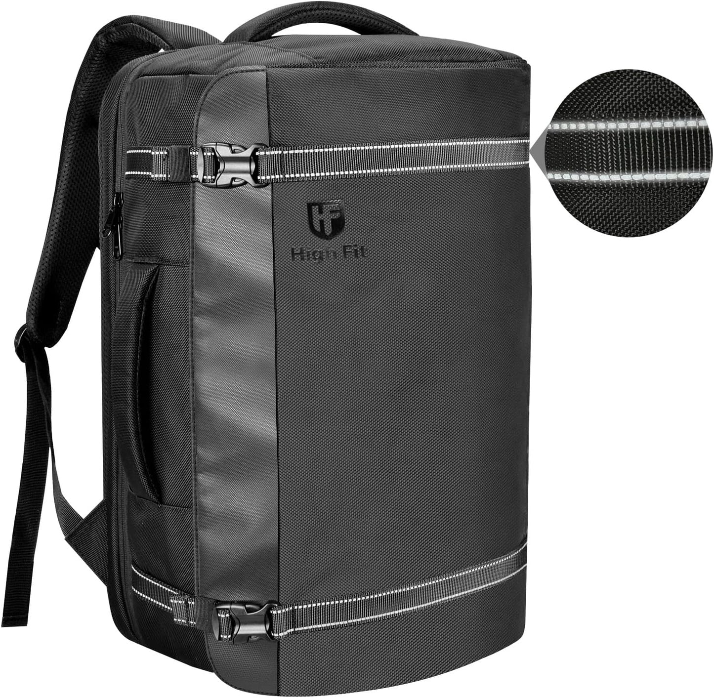 Laptop Backpack Carry-on for 17.3 Inch Laptops, 40L Capacity