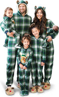 Children's One-Piece Christmas Pajama Set - Cozy Fleece Holiday Fit