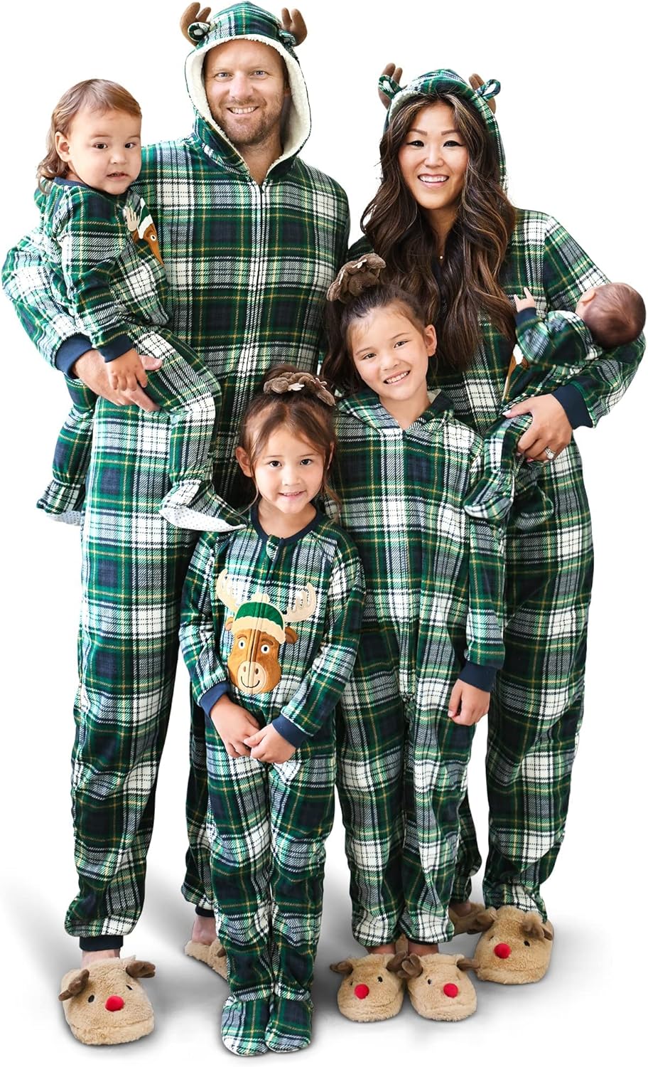 Cozy Family Matching Christmas Pajama Sets for Kids' Fun