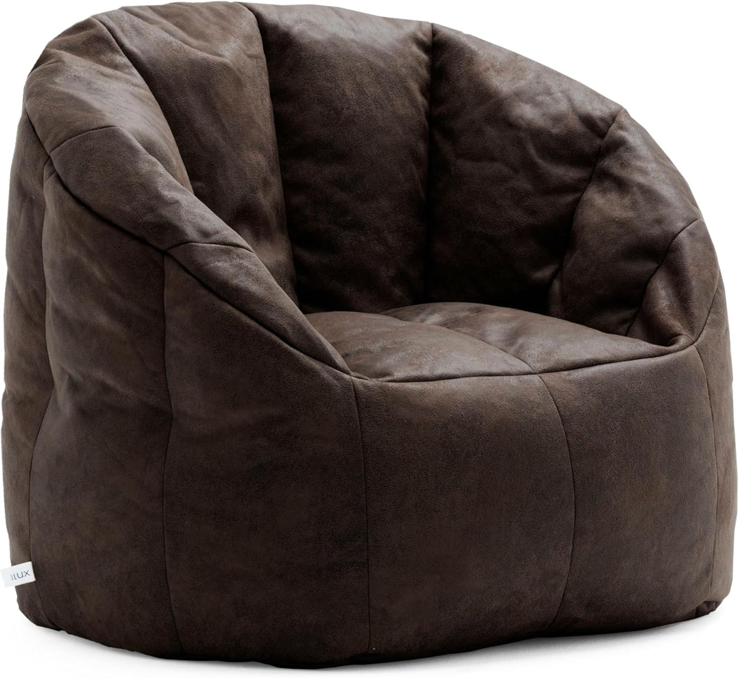 Big Joe Milano Beanbag Chair Espresso Large Blazer for Comfort