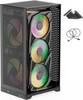 L400 Mesh Mini ITX Gaming Case - Compact 12.1L Vertical Chassis