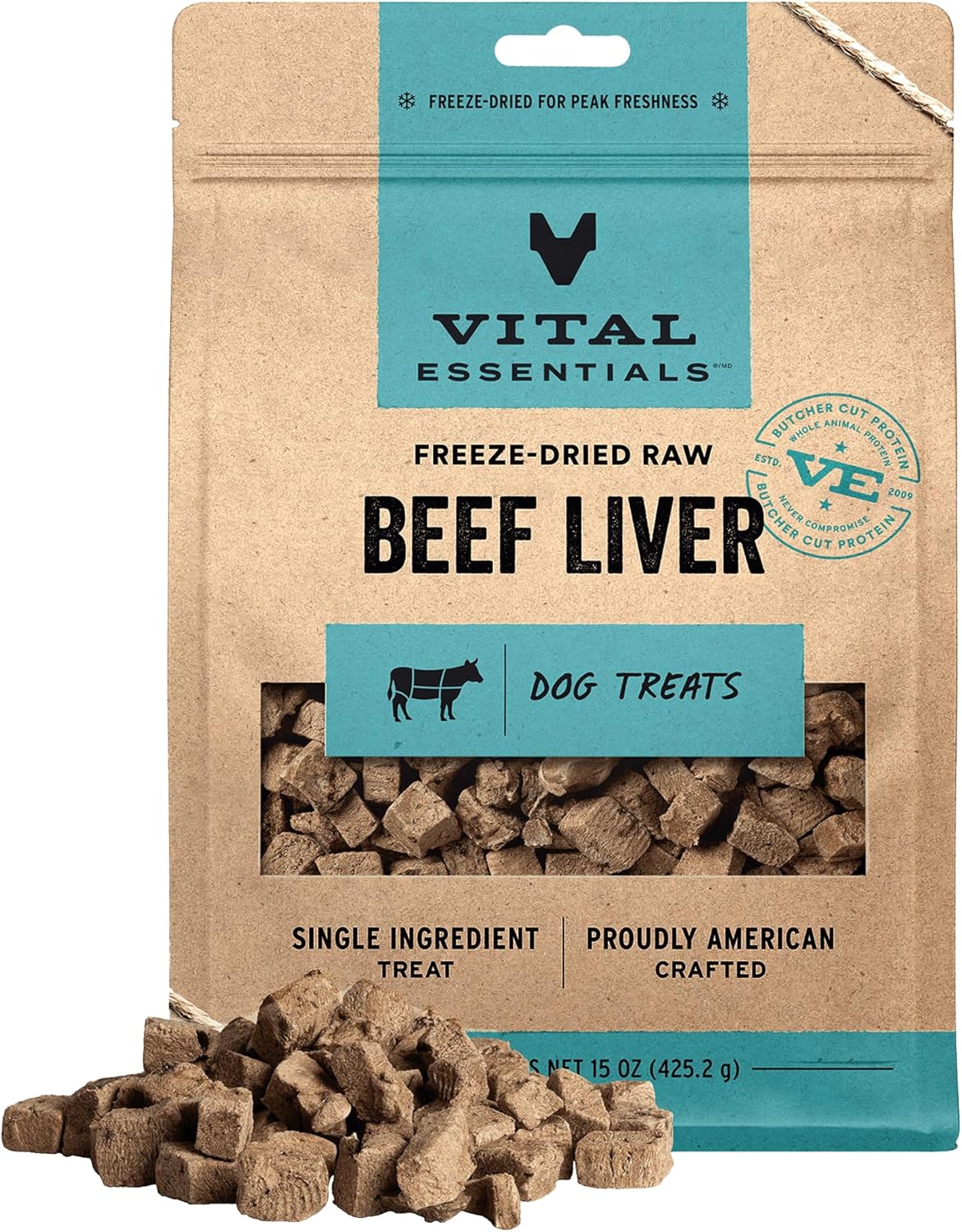 Vital Essentials Freeze-Dried Raw Beef Liver Dog Treats Review
