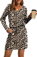 OFEEFAN Fall Dresses for Women 2025: Casual A-Line Style