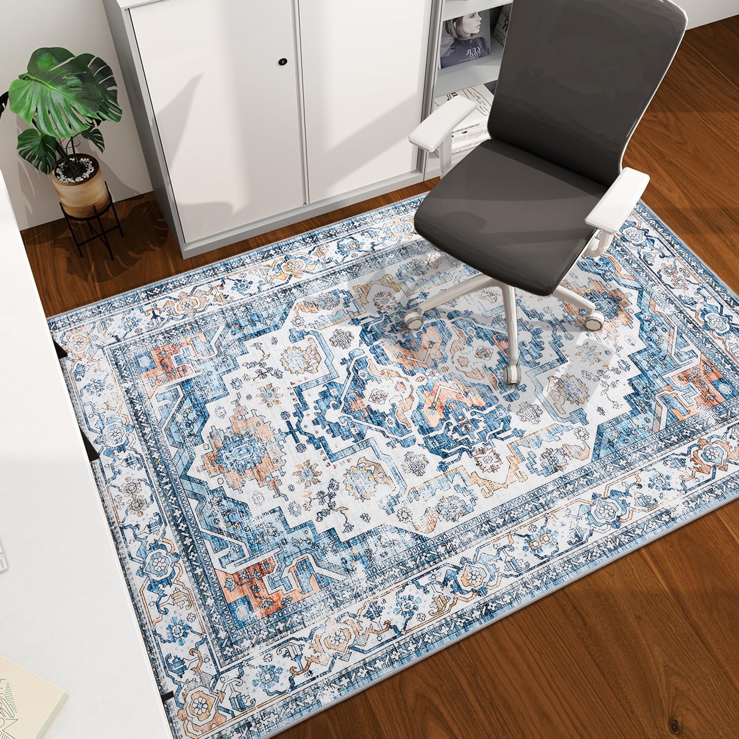 Chakme Office Chair Mat for Hardwood Floor - Stylish Protector
