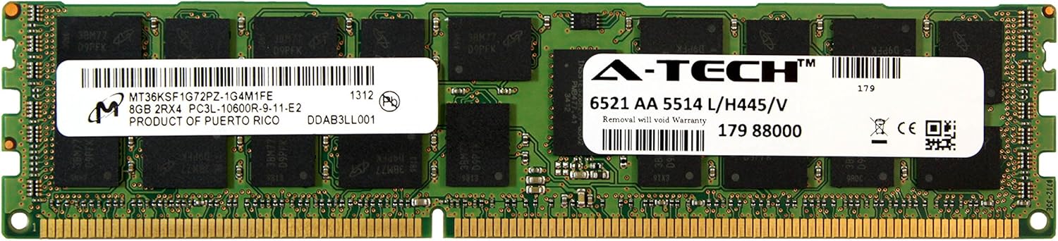 A-Tech 8GB PC3-10600 RAM Module for HP ProLiant Servers
