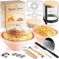 Sourdough Starter Kit 14pcs Bread Making Kit - Complete Proofing Set