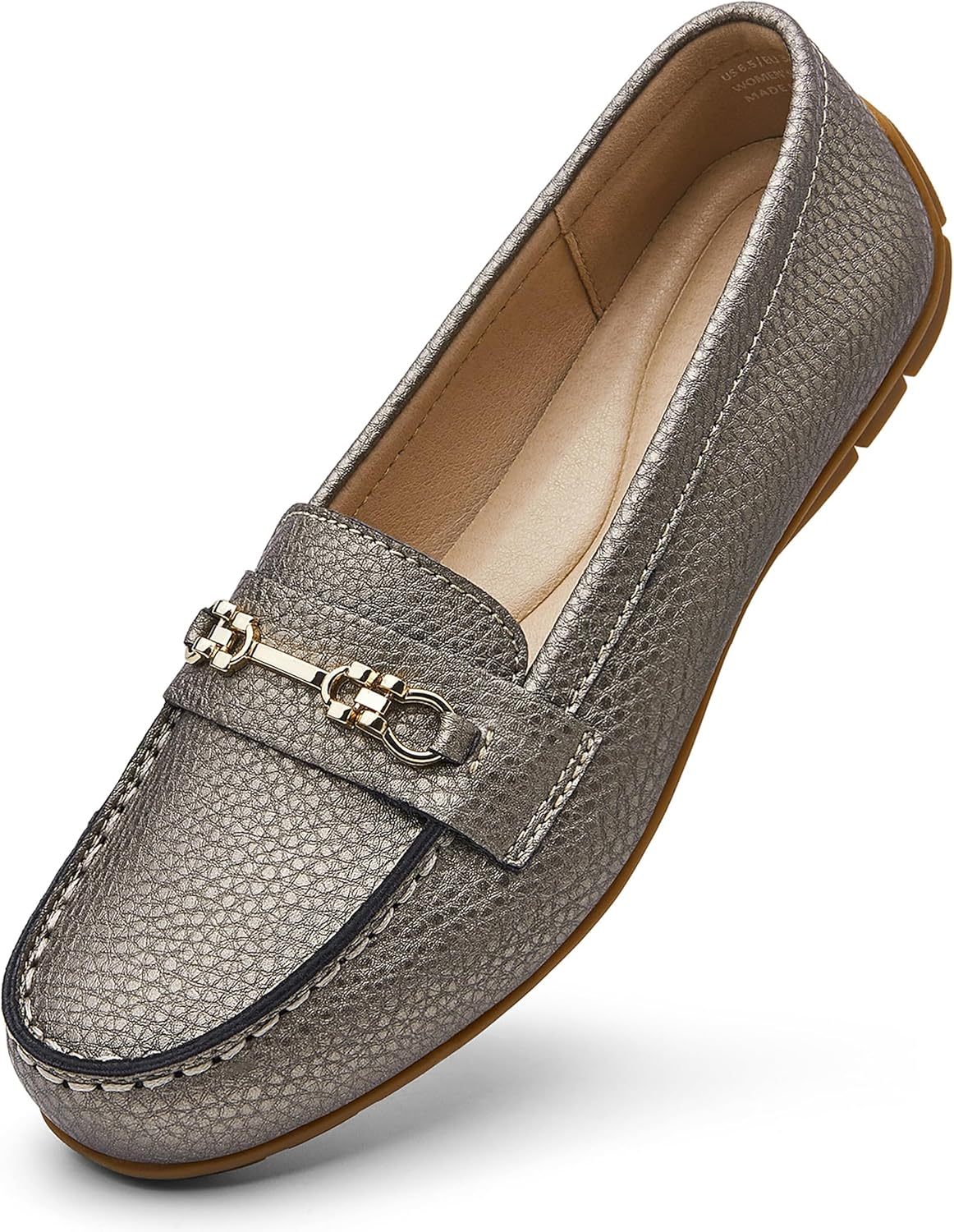Women's Comfortable Lightweight Leather Loafers for Work & Play