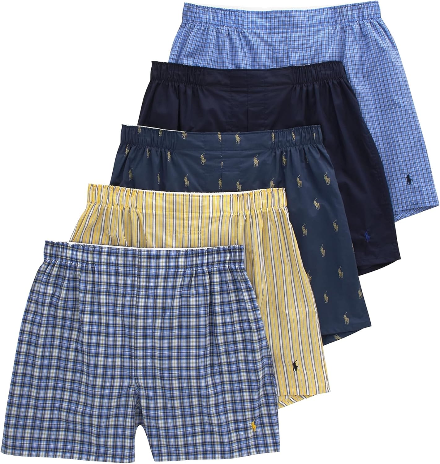 Polo Ralph Lauren Men's Classic Fit Woven Boxers 5 Pack Review