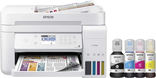 Epson EcoTank ET-3760: Cartridge-Free Wireless Printing