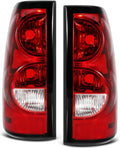 Tail Lights Rear Lamp Compatible With 2003-2006 Chevy Silverado