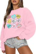 MAXIMGR Leopard Heart Sweatshirt: Perfect Teacher Valentine's Gift