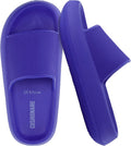 CUSHIONAIRE Feather EVA Slides for Women - Cloud Comfort style