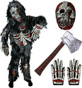 Spooktacular Creations Zombie Costume for Kids - Scary Halloween Fit