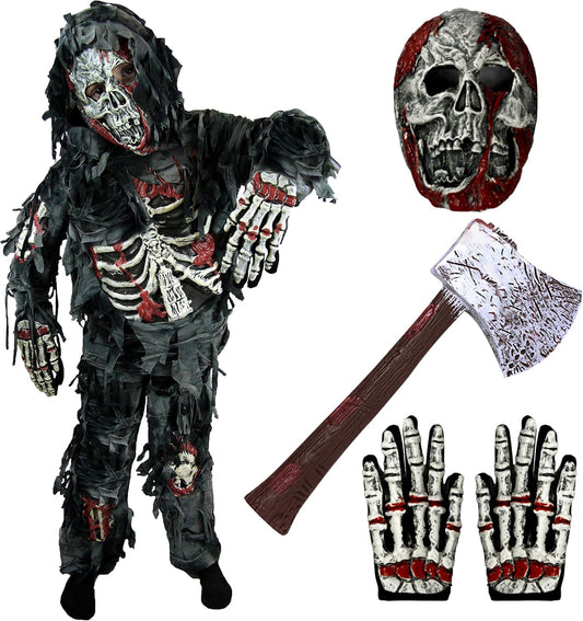 Spooktacular Creations Zombie Costume for Kids - Scary Fun