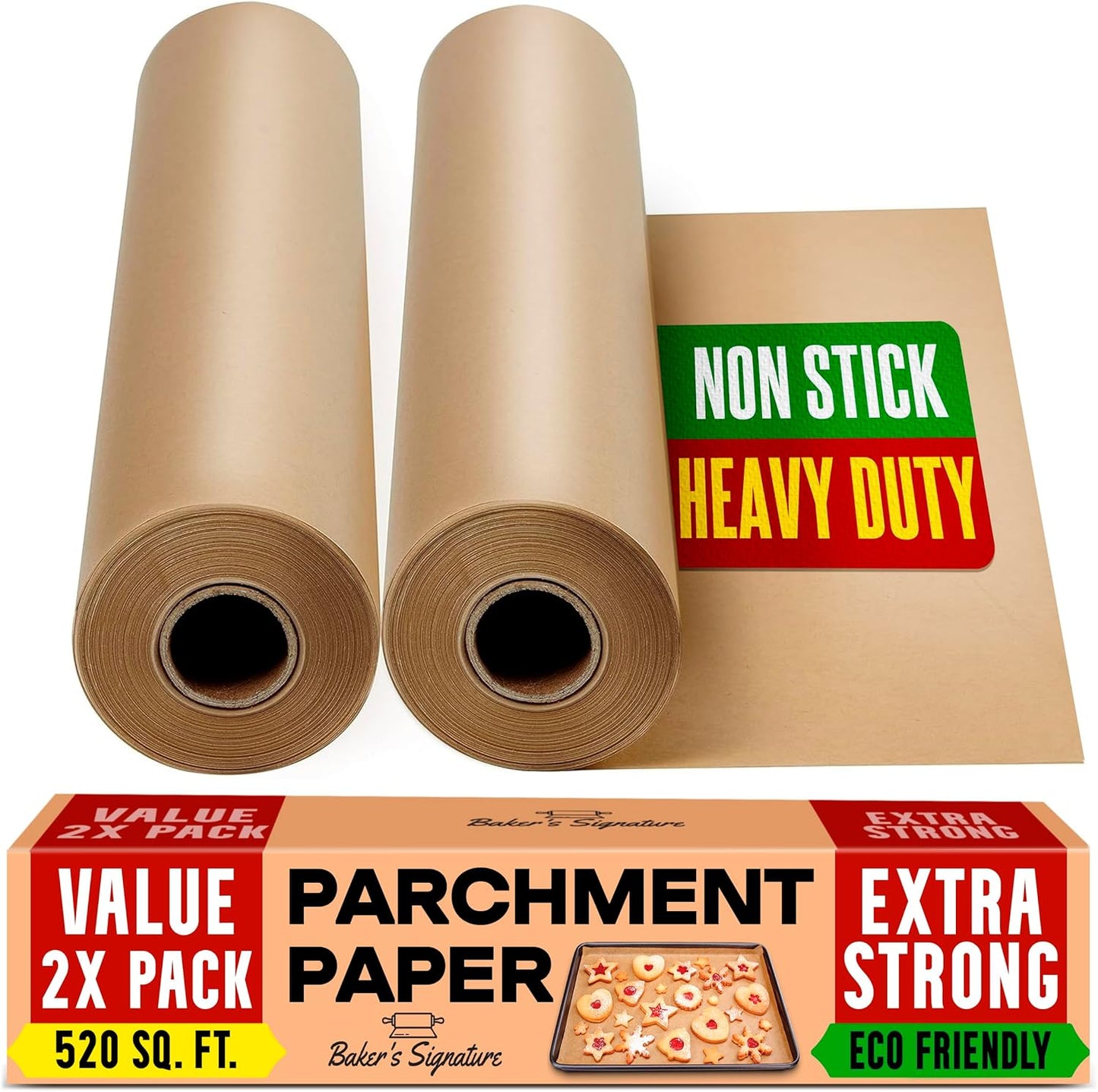 Unbleached Parchment Paper Roll for Baking and Cooking Needs