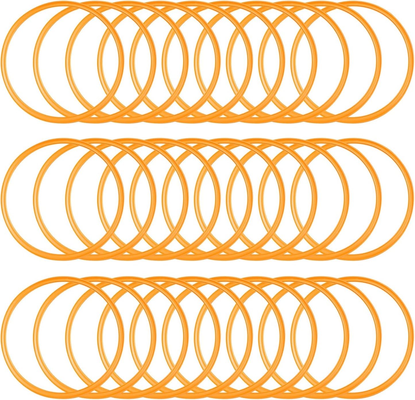 Deekin 40 Pcs Agility Rings for Speed and Agility Training