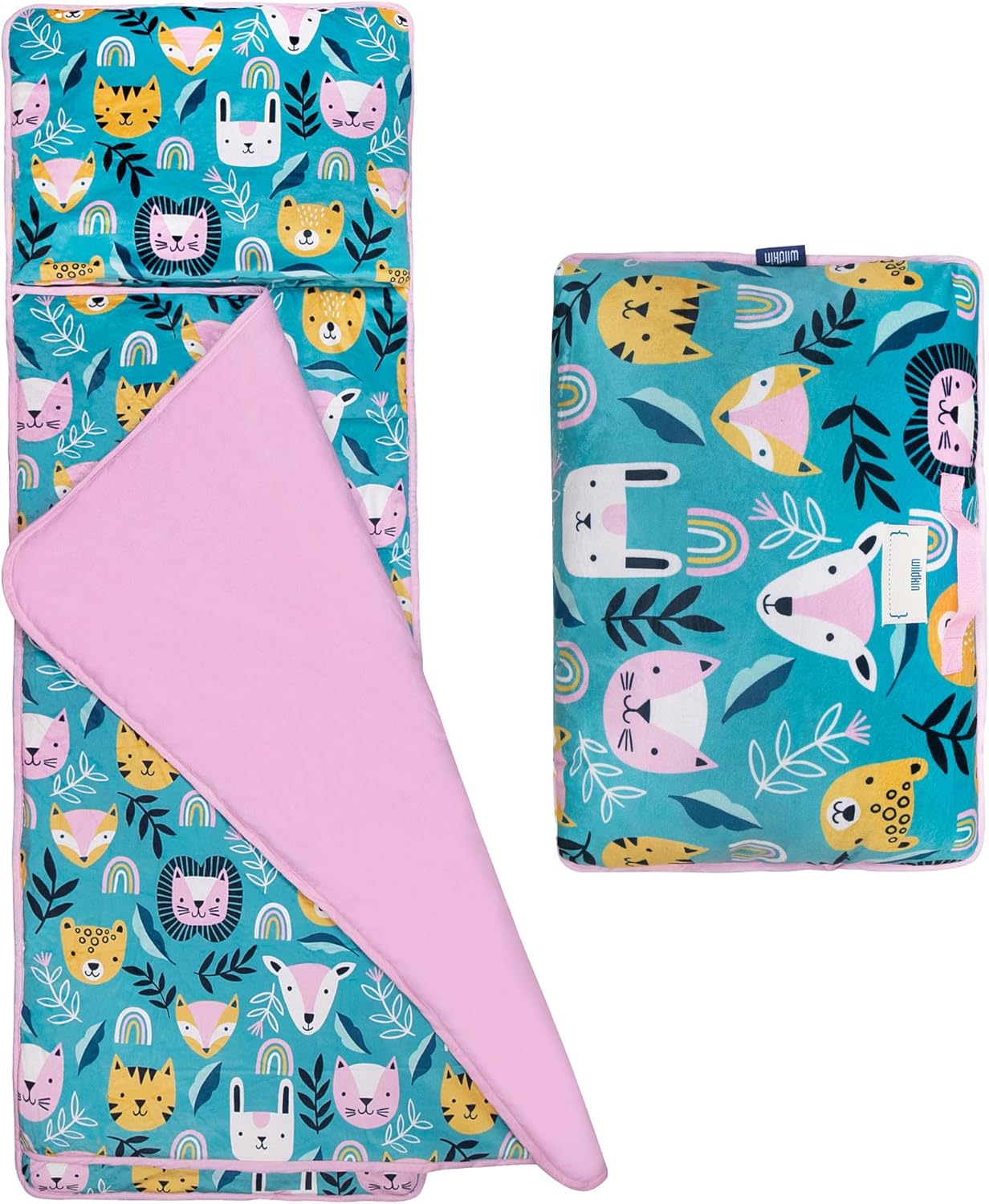 Wildkin Kids Plush Nap Mat for Cozy Daycare & Preschool Naps