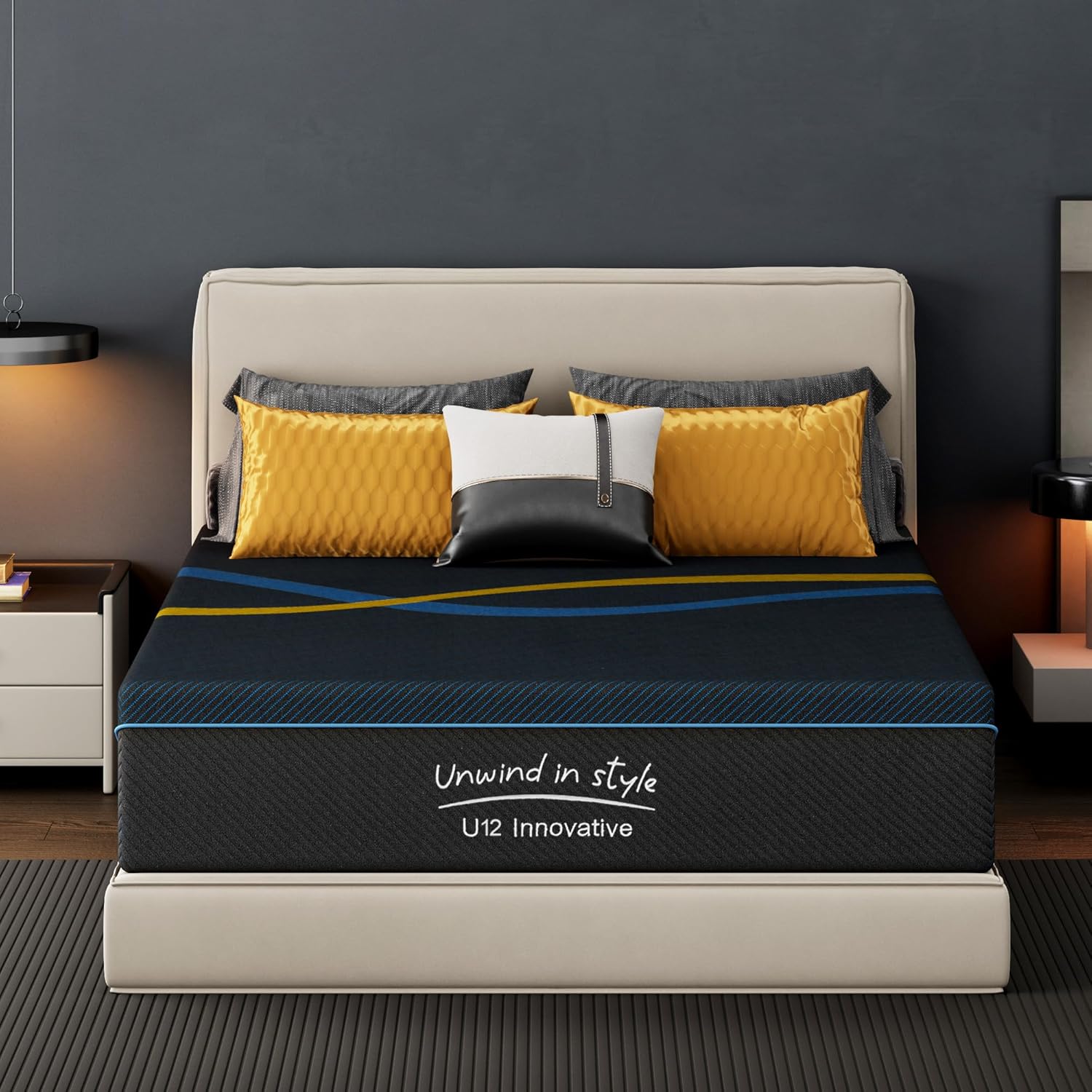 14 Inch Full Memory Foam Mattress with Ergonomic Support