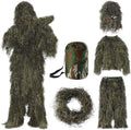 Seeutek 5 in 1 Ghillie Suit - 3D Camouflage Hunting Gear