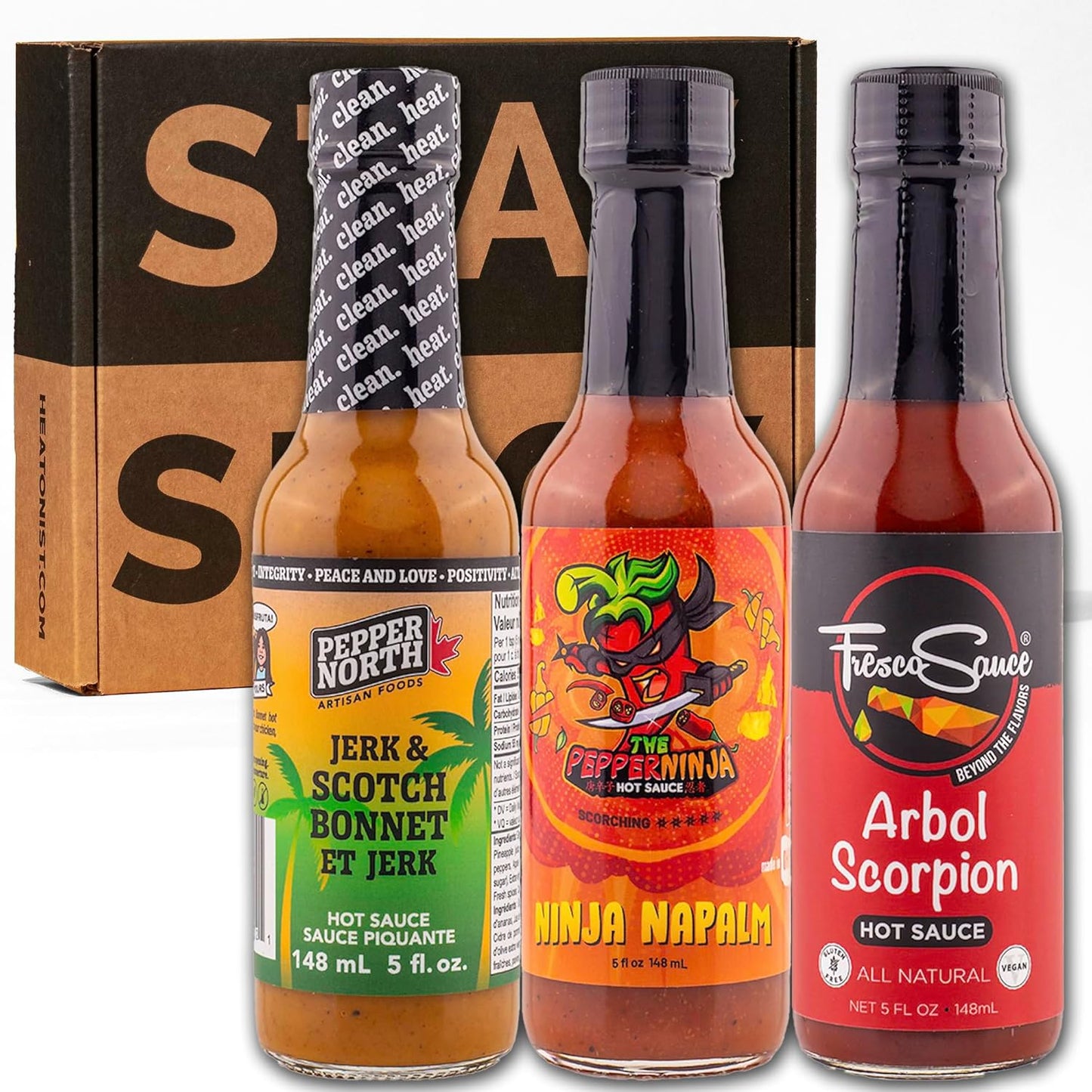 Hot Ones Season 25 Heat Pack Hot Sauce for Spice Lovers