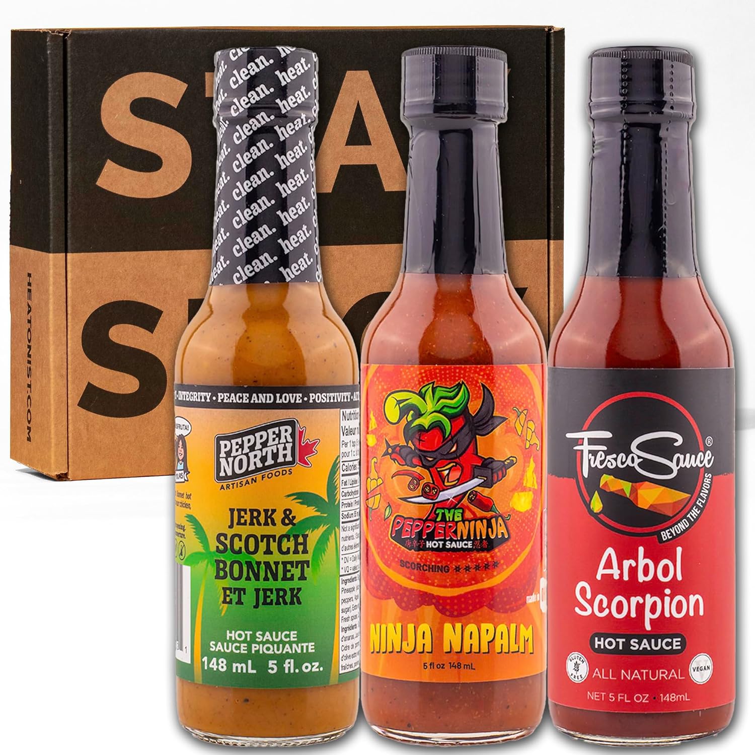 Hot Ones Season 25 Heat Pack Hot Sauce for Spice Lovers