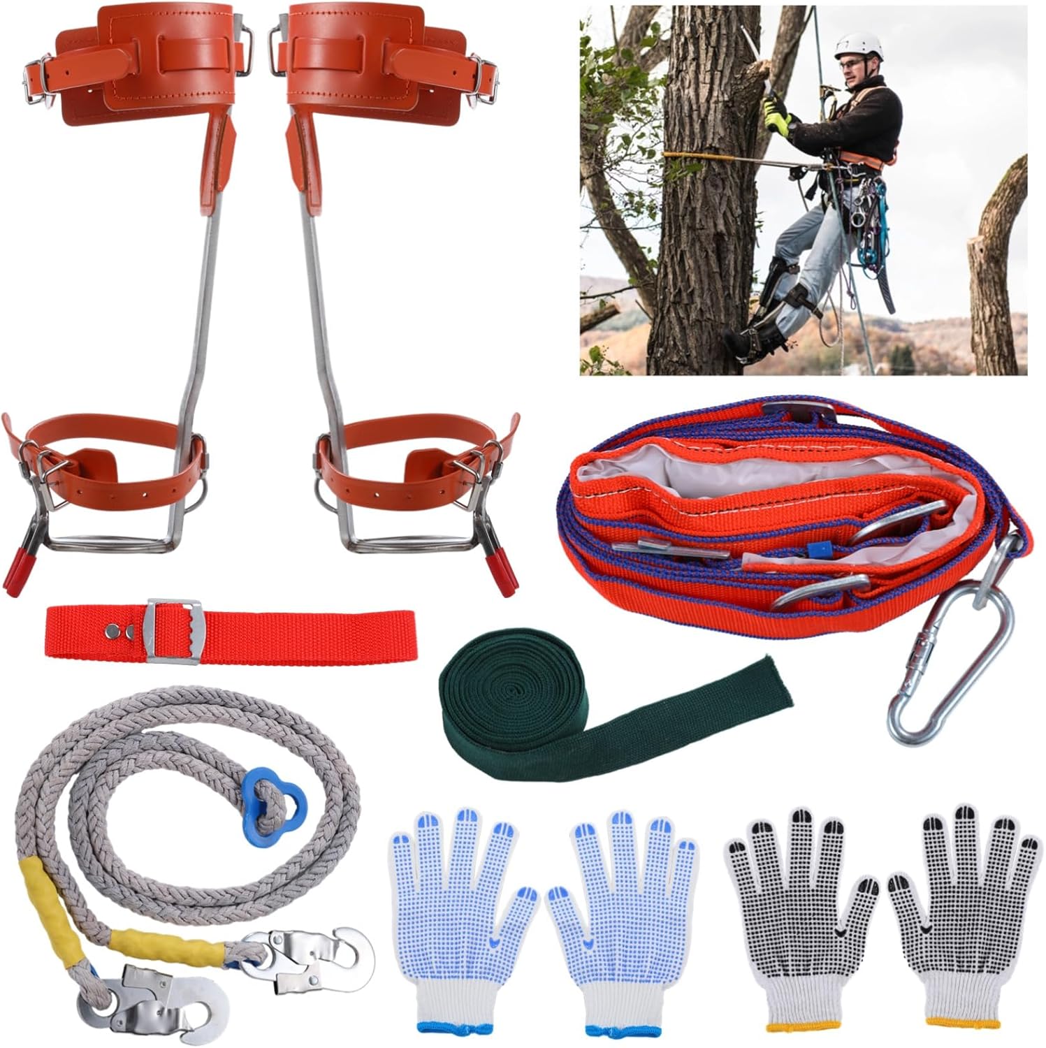 Ultimate Tree Climbing Spikes Set