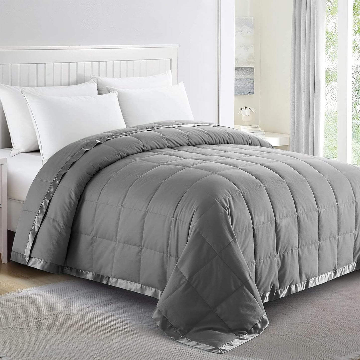 puredown King Size Down Blanket - Soft Lightweight Luxury