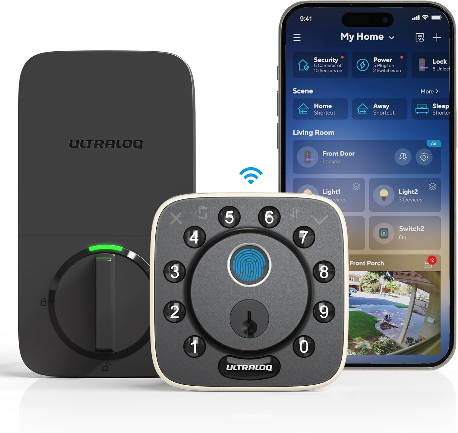 ULTRALOQ Smart Lock: Keyless Entry & Voice Control