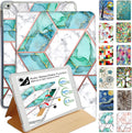 DuraSafe Printed Folio Case for iPad 9.7 5th/6th Gen - Green Marble
