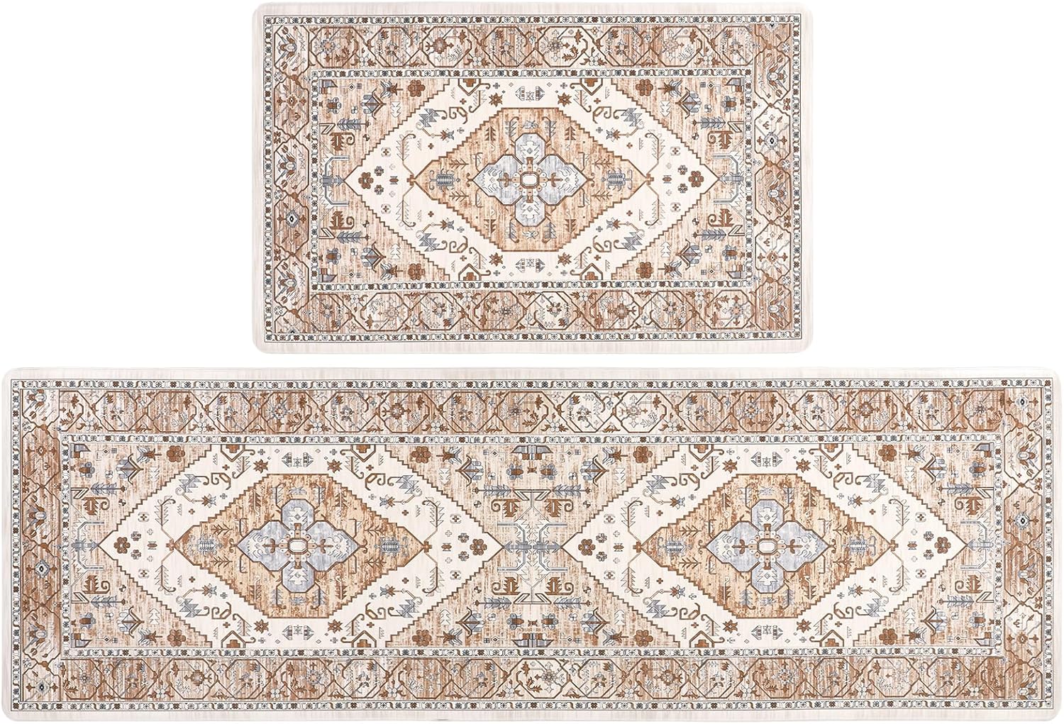 Pauwer Anti Fatigue Kitchen Mats Set for Comfort and Safety