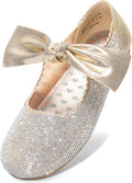 DREAM PAIRS Girls Chic Ballerina Flats Featuring a Cute Bow