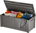 EAST OAK Outdoor Storage Box 120 Gallon Deck Box - Large Weatherproof