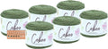 Coboo Cotton-Bamboo Yarn 6-Pack (Olive) - Soft Drape for Garments